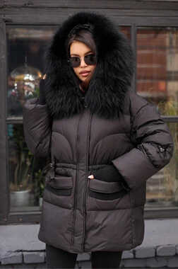 Пуховик Pang Million в стиле оверсайз кроя