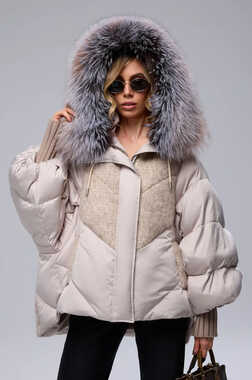 Пуховик Thomas bieber комбинированный