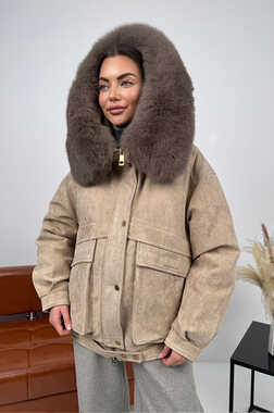 Короткий эксклюзивный пуховик 2025 от Pang Million