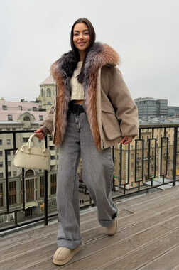 Пуховик кашемировый Tannossto