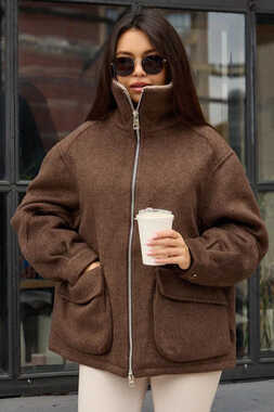 Короткий пуховик для зимы от Btn Button